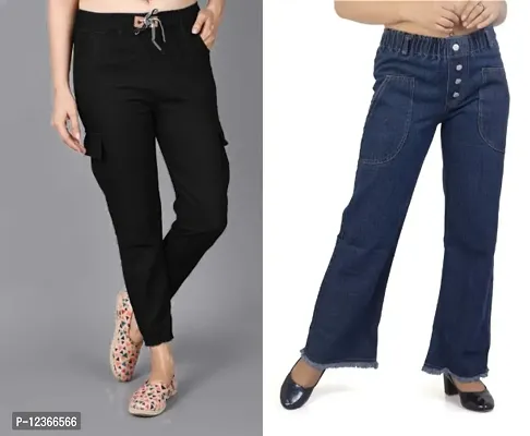 BedizenFashionHub Jogger Fit Women Dark Blue Jeans - Buy BedizenFashionHub  Jogger Fit Women Dark Blue Jeans Online at Best Prices in India |  Flipkart.com